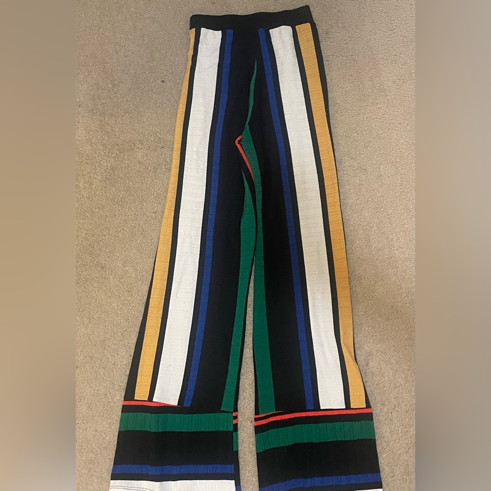 Multi-Color Flare Pants